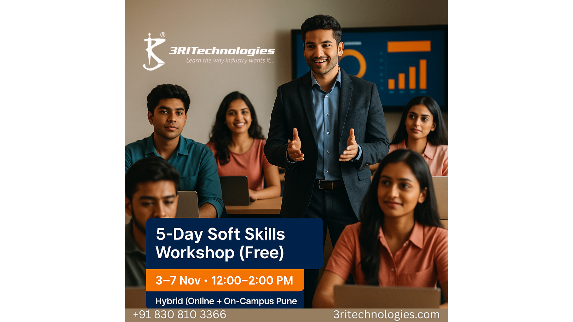 Mandatory: 5-Day Soft Skills Workshop (3–7 Nov, 12–2 PM) — Last Seats, don’t miss it