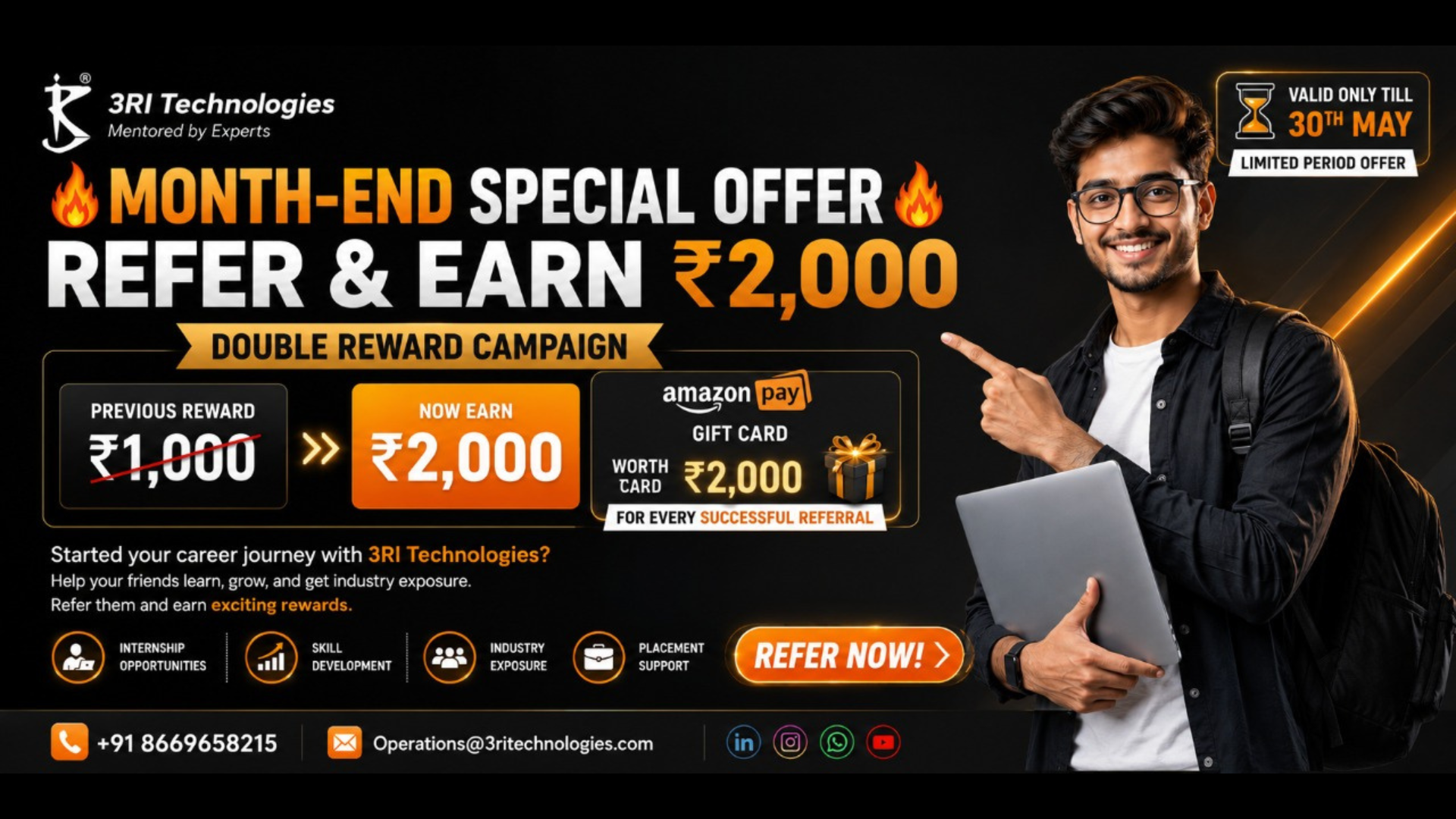 MONTH-END SPECIAL OFFER