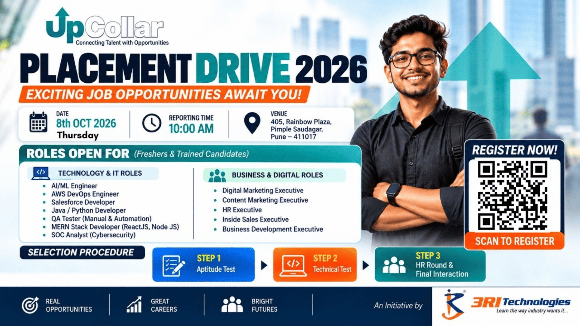 Placement Drive 2026 | IT & Non-IT Opportunities | Register Now